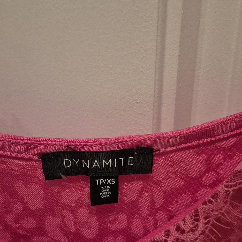 Dynamite Fuchsia Lace Bra